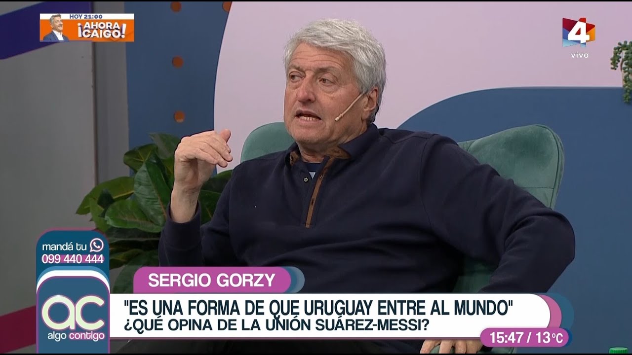 Algo Contigo - Gorzy sobre el proyecto deportivo de Suárez y Messi