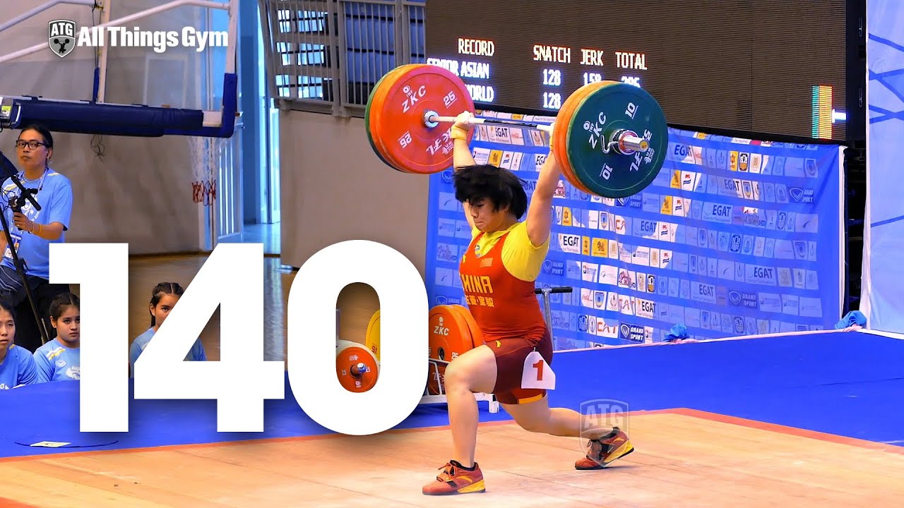 Xie Hongli (69kg) 140kg Clean & Jerk 2015 Asian Weightlifting Championships