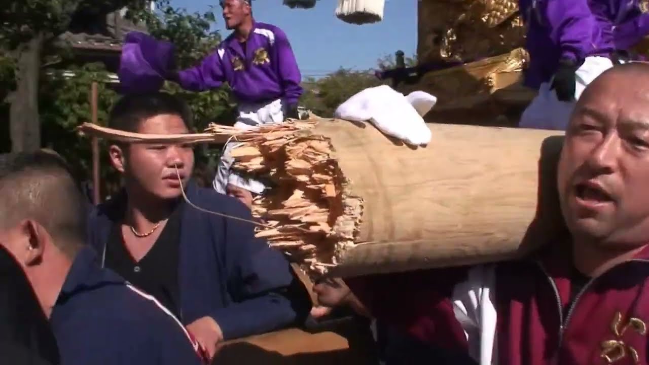 #新居浜太鼓祭り2011　掛けるの早いわ！折れる！折れる！　大江VS中須賀　喧嘩特集SP　　　　　平成23年