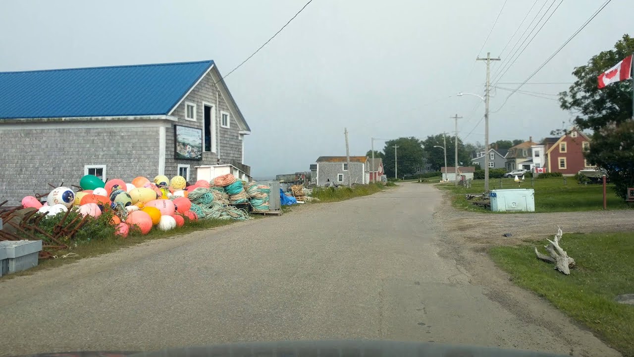 Driving all of Brier Island's Water Street