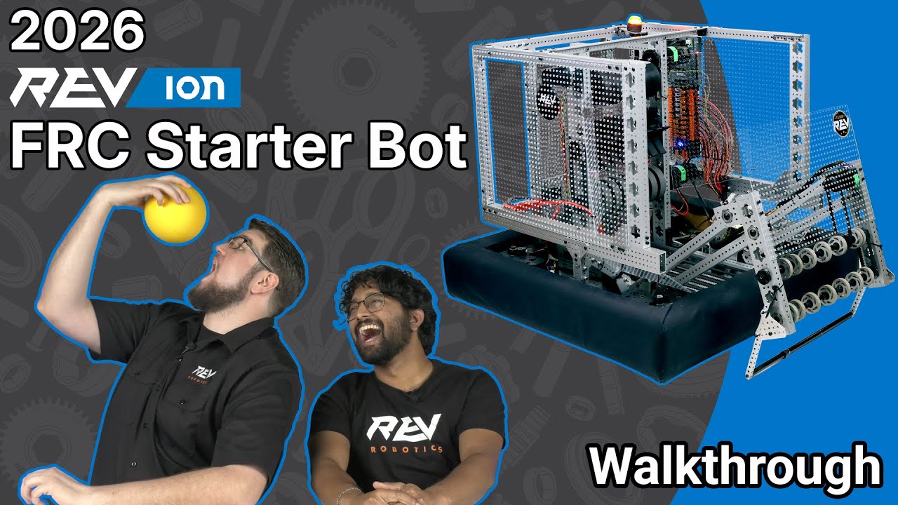 2026 REV ION FRC Starter Bot Walkthrough