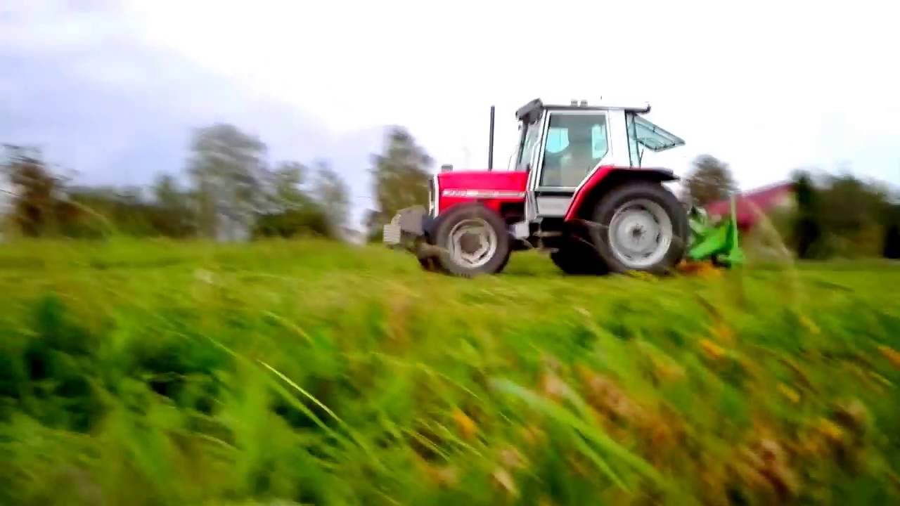 Sianokosy 2016!!!!#Massey Ferguson 3060 i kosiarka SamaSz