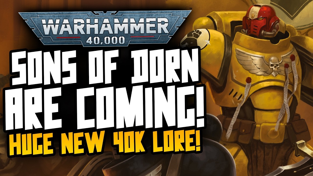 HUGE NEW 40K LORE! The Sons of Dorn are coming! Last Wall Protocol 2.0?!