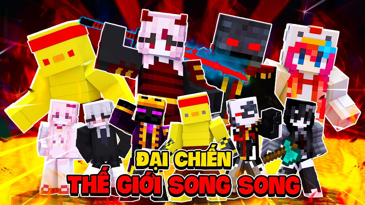 Cuộc Đại Chiến Thế Giới Song Song Trong Minecraft - Full Series