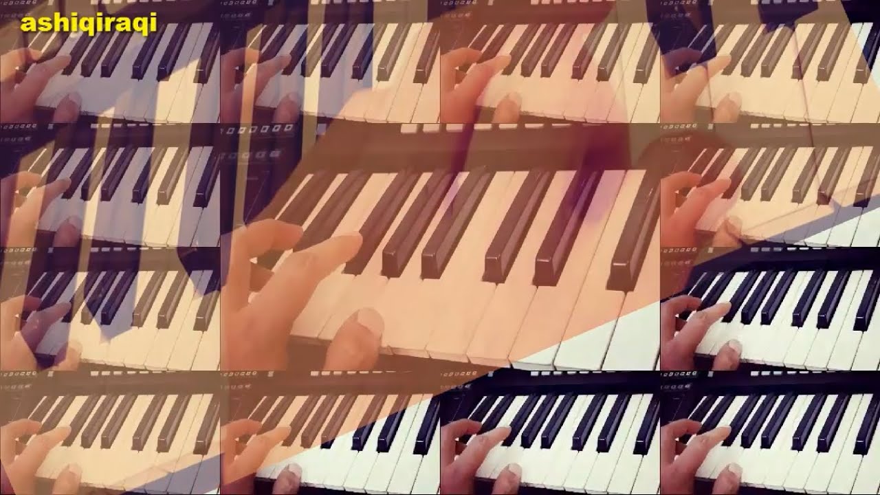 عزف اغنية شمس الغروب - عادل عكلة