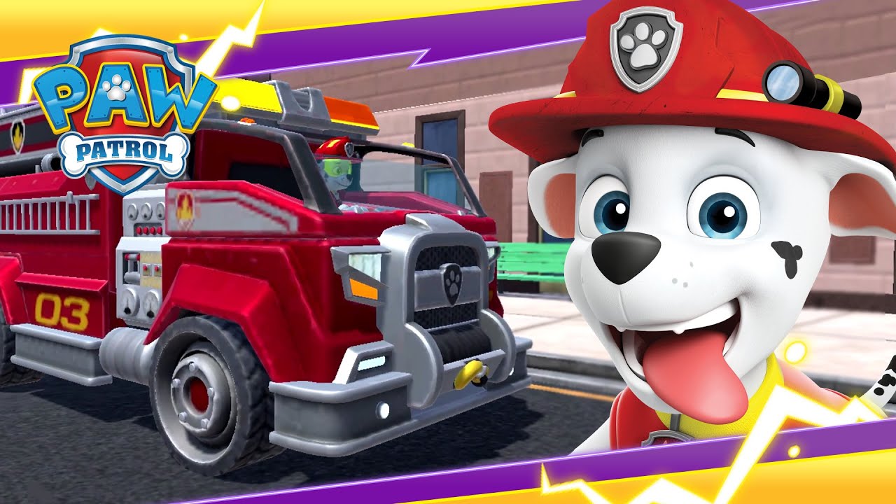 Marshall i Rubble gaszą pożar! - Psi Patrol PAW Patrol po polsku