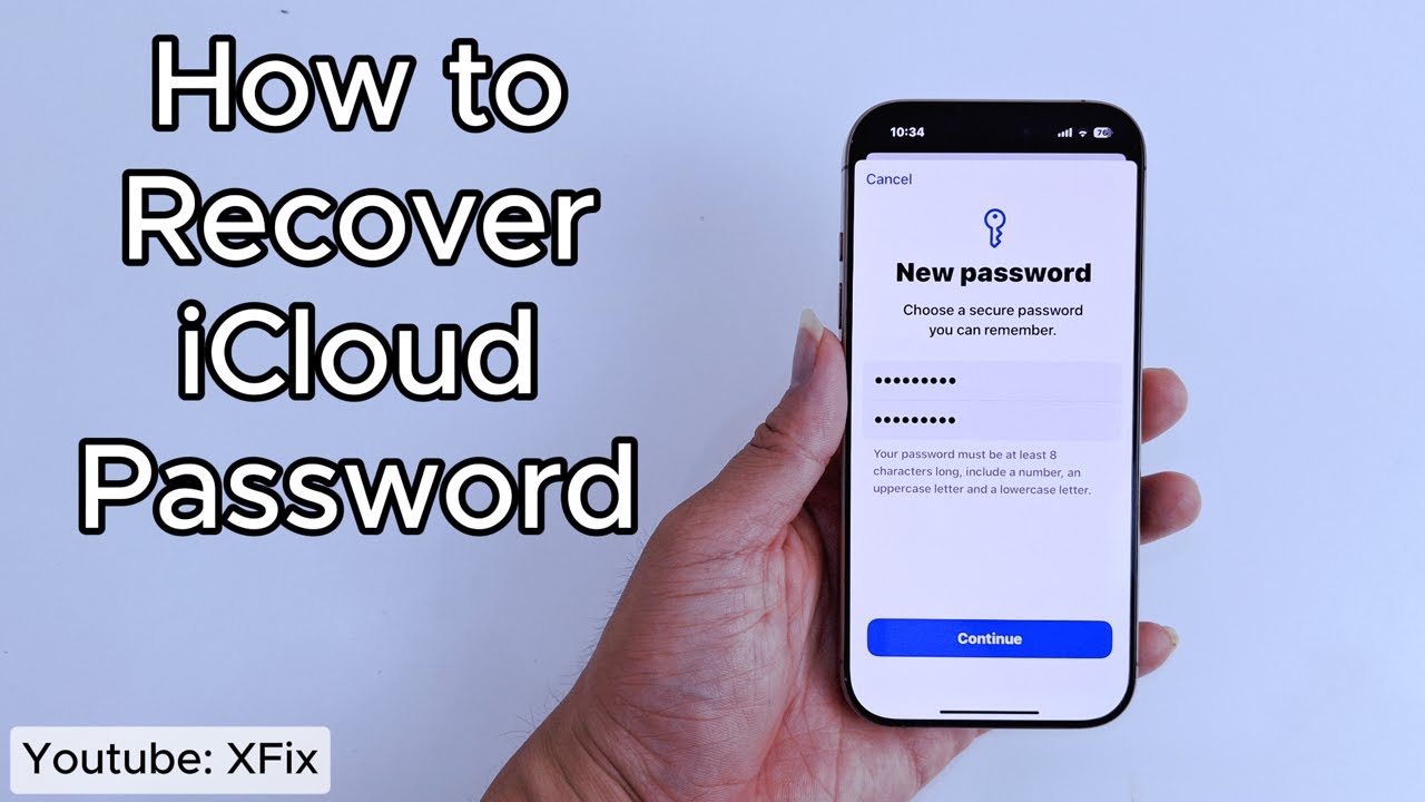 How to Recover iCloud Password When Forgotten