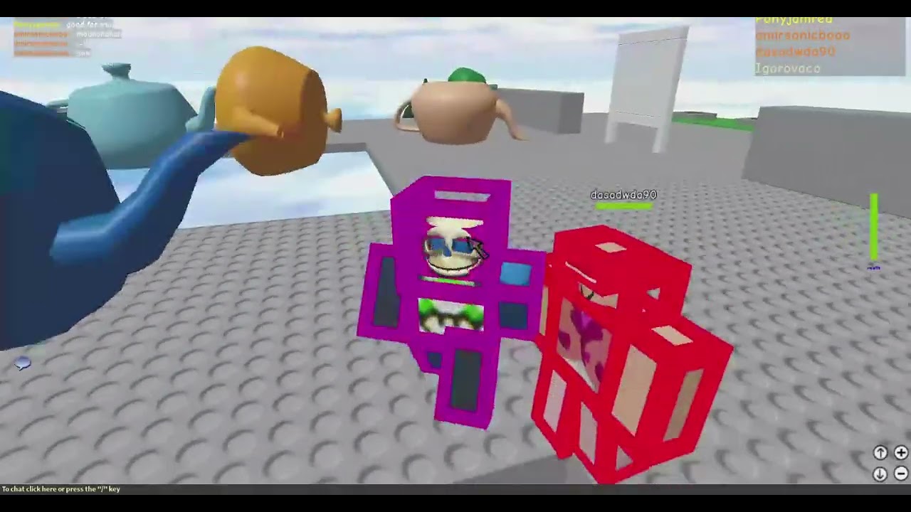 Dodging Flying Evil Teapots with @didabutterfly