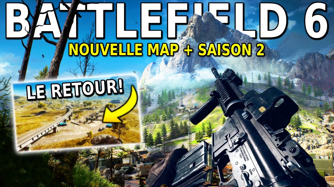 Est-ce suffisant pour le futur de Battlefield 6? - 2 NOUVELLES MAPS & INFOS SAISON 2