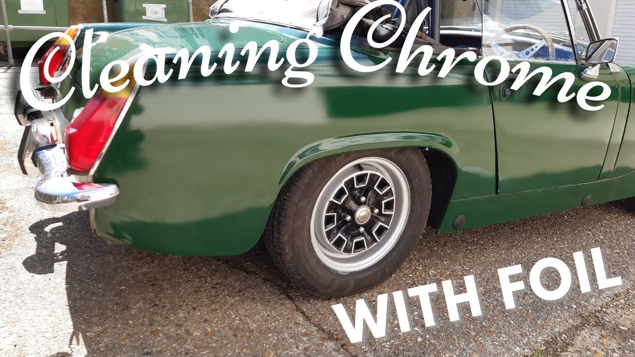 Cleaning chrome bumpers with foil - Does it work???