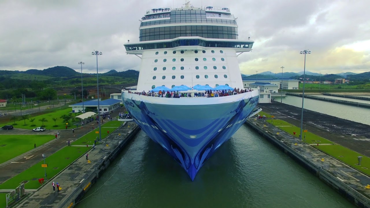 Canal de Panam&aacute; registra nuevo hito con la llegada del crucero m&aacute;s grande hasta la fecha