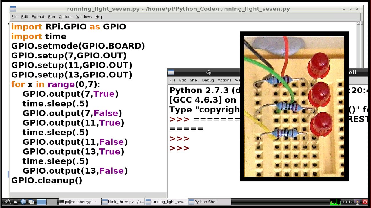 Raspberry Pi Robotics #1: GPIO Control