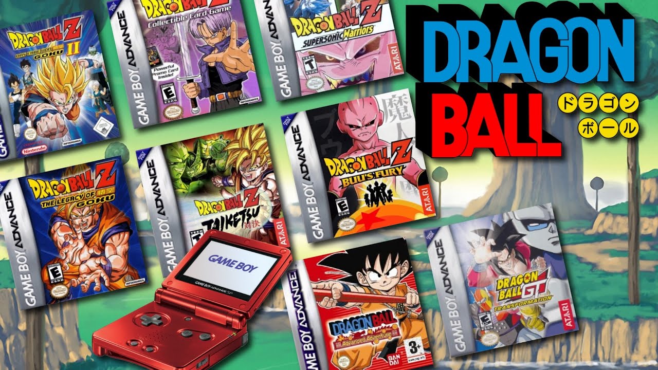 Todos los Dragon ball para Gameboy Advance