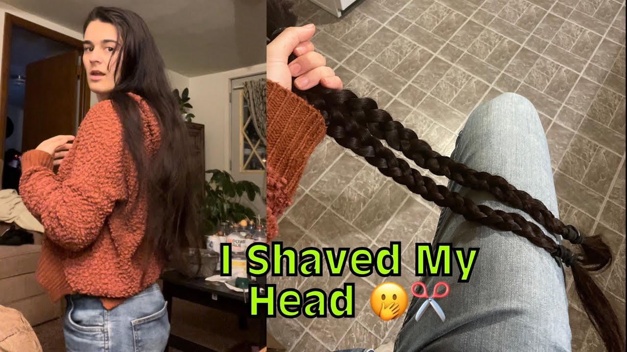 I Cut Off All My Waist Length Hair