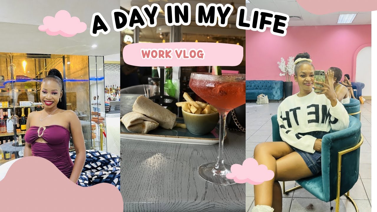 Vlog| Come with me to work. Bottle girl edition.💋👯‍♀️