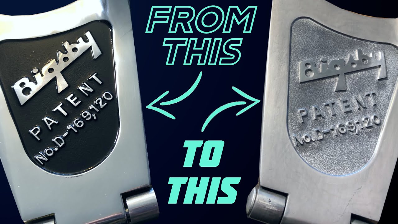 Bigsby too Shiny? My Relicking/Aging Process for Matching Gibson Hardware