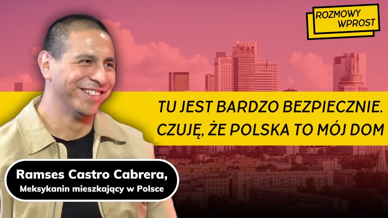 &bdquo;Czuję się coraz bardziej Polakiem&rdquo;. Meksykanin szczerze o życiu w naszym kraju