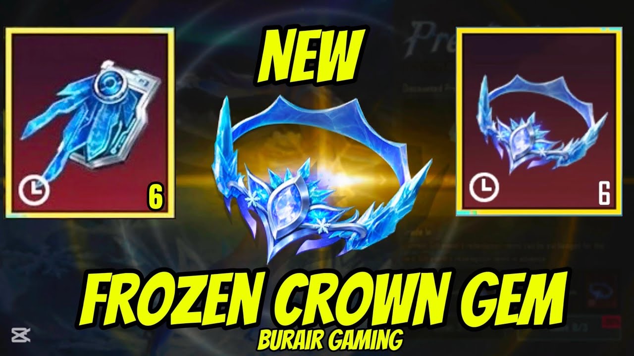 Exchange Glacier Epaulet For Frozen Crown Gem | New Frozen Crown Gem |Next Ultimate Set K98 Gun Skin