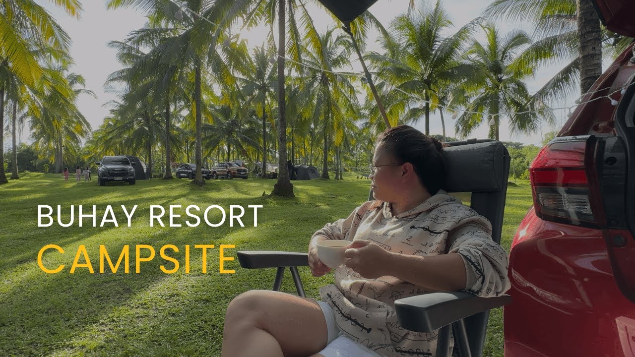 Camping at Buhay Resort, Magallanes Cavite | October 3 - 5, 2024 | Quecha Awning and Table | Vlog #2