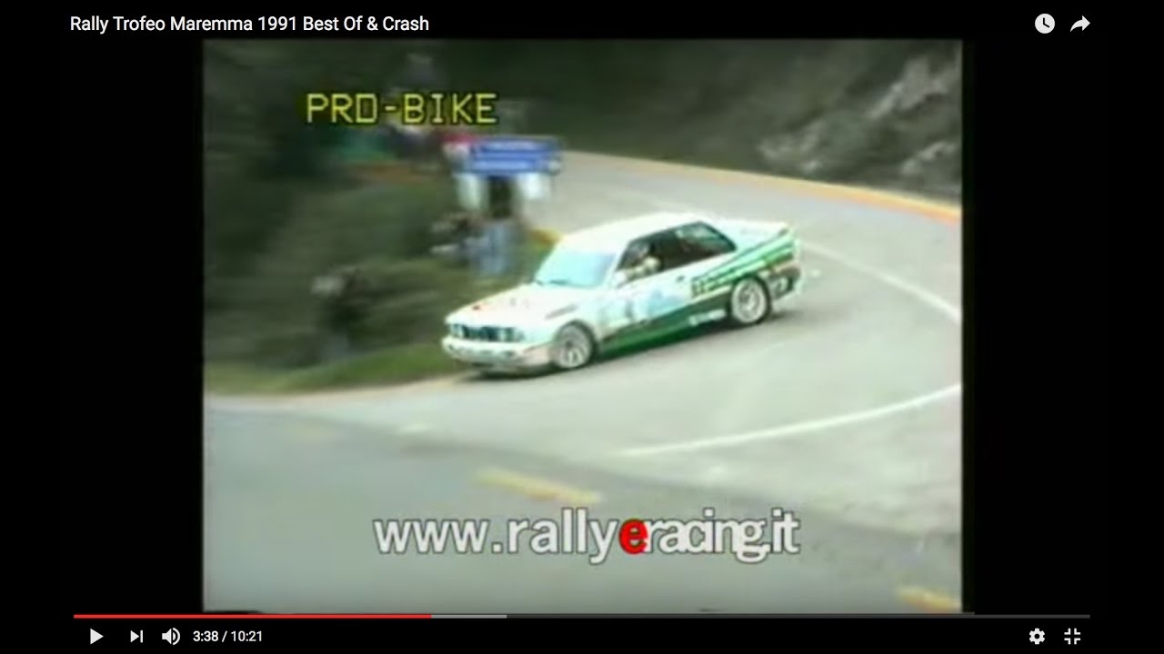 Rally Trofeo Maremma 1991 Best Of & Crash