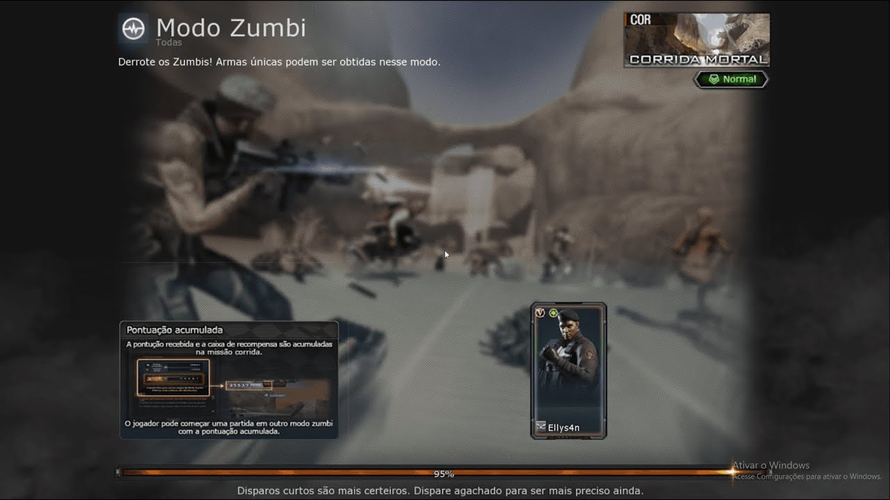 Crossfire AL - Modo Zumbi - Corrida Mortal (Normal) (2024)