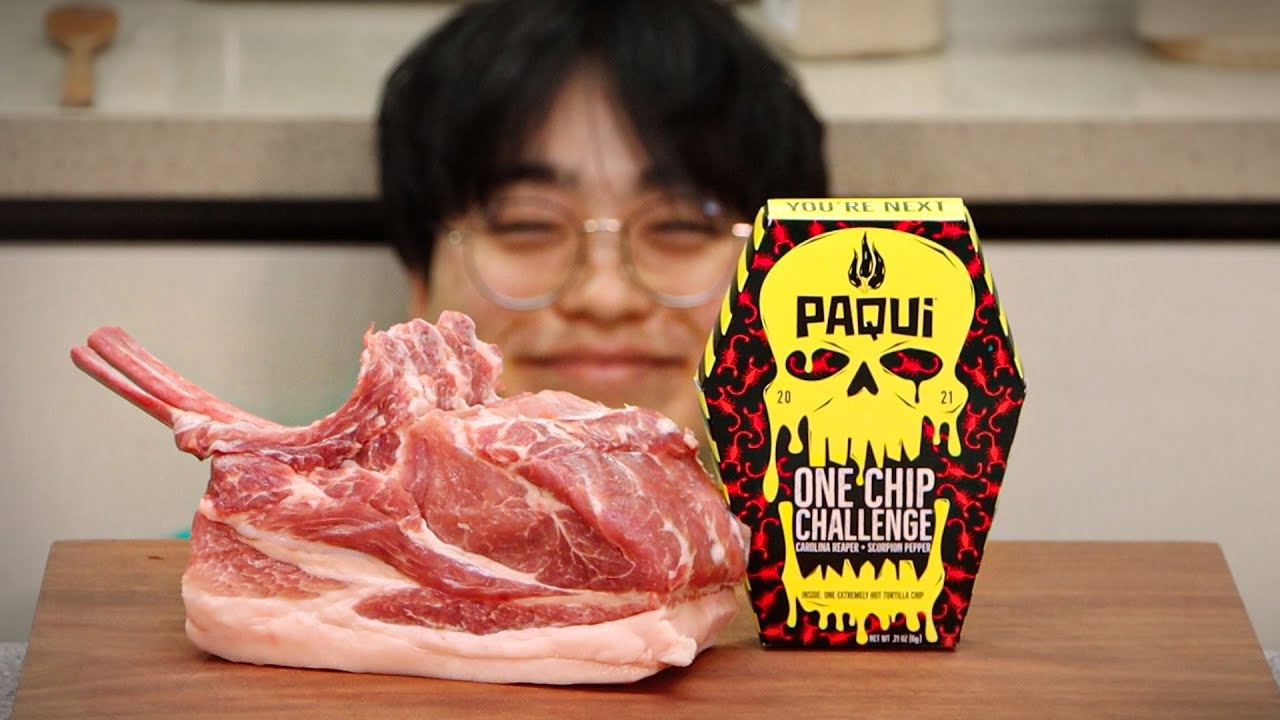 누나에게 '불지옥 원칩 스테이크' 대접하면 벌어지는 일