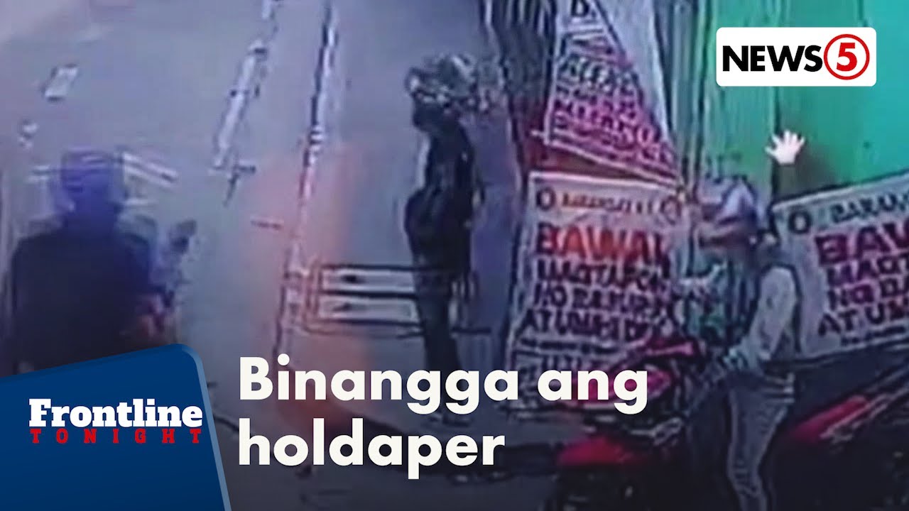 Dalawang holdaper, hinabol ng TNVS driver | Frontline Tonight
