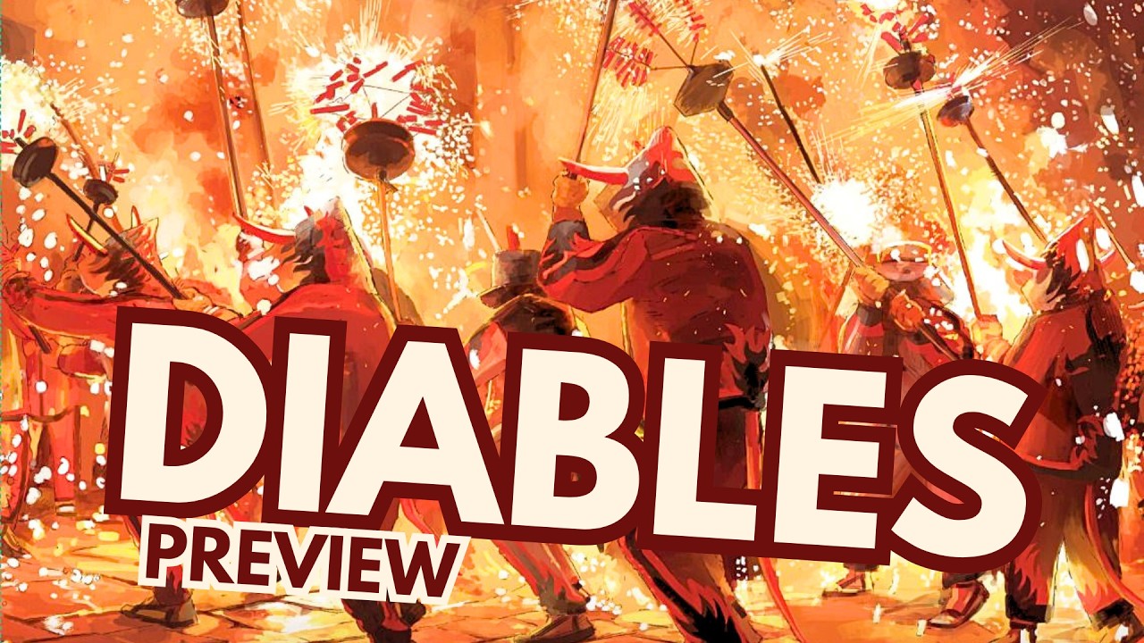 Diables | Solo Board Game Overview (Prototype copy provided)