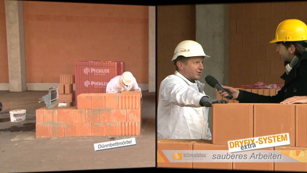 klimabloc - Verarbeitung mit 