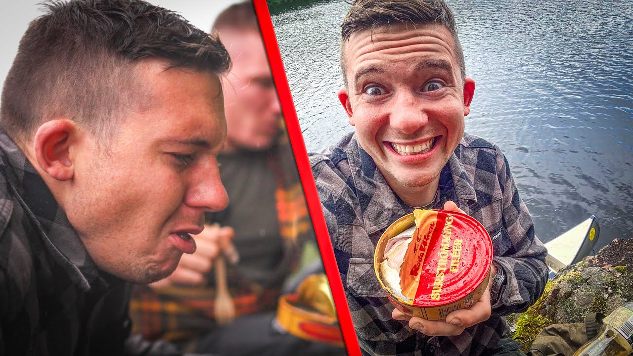 🤢 STINKEFISCH ESSEN 🤢 SURSTR&Ouml;MMING - kann man das wirklich essen ohne zu kotzen? | Niklas on Fire