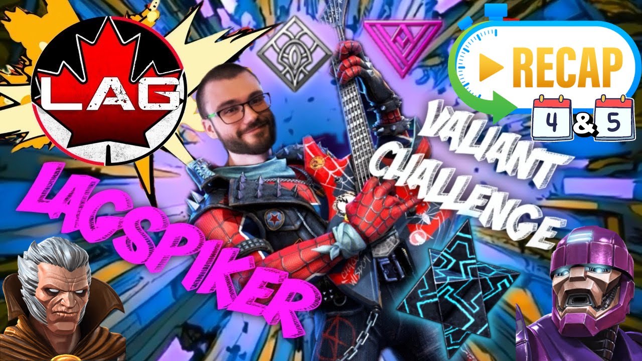 LagSpiker Day 4&5 Recap! Jumping x2 Progression Levels! 6-Star Crystal Opening! FTP Account! - MCOC