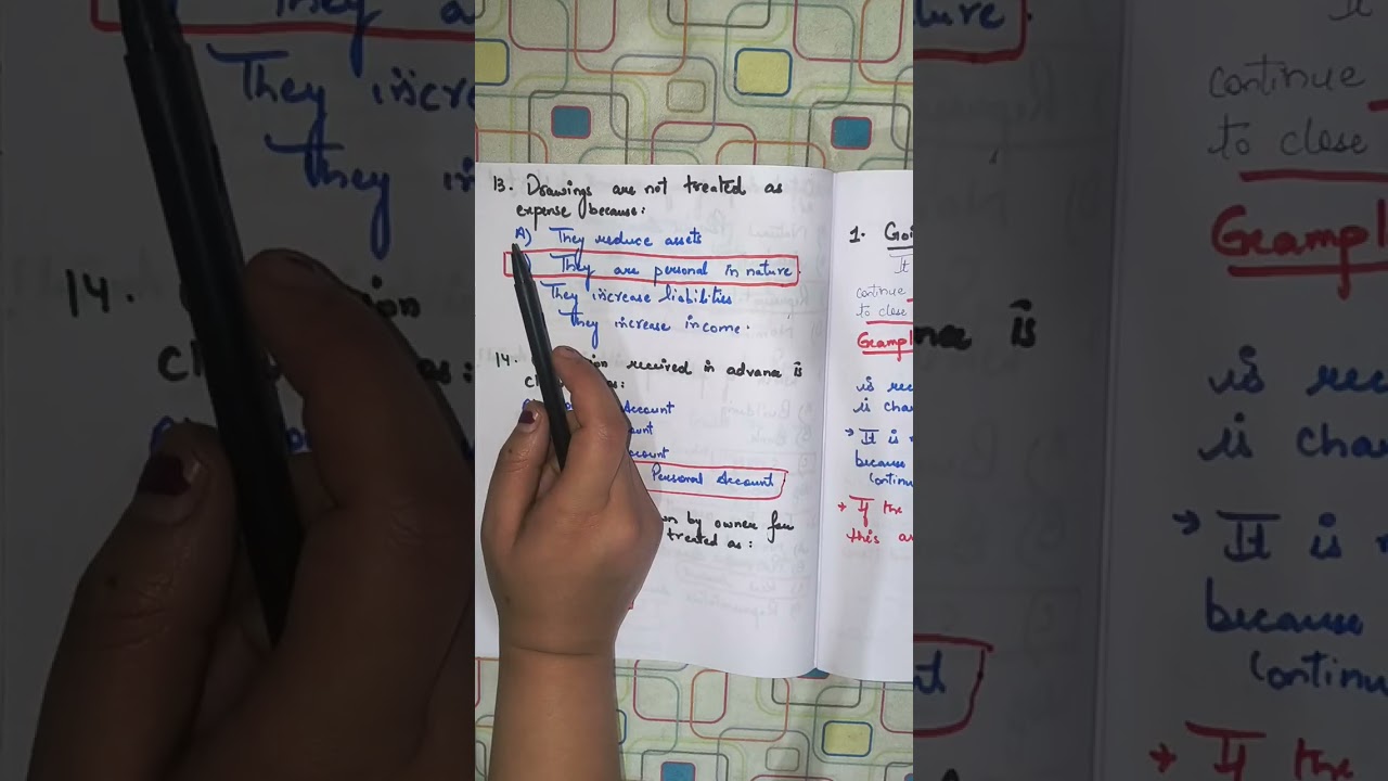 Lec. 7 MCQ on types of account |Accounting assumption |Jkssb | FAA |Upsc |Commerce students |CA 
