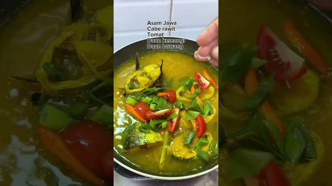 Ikan kuah kuning seger banget👌👌