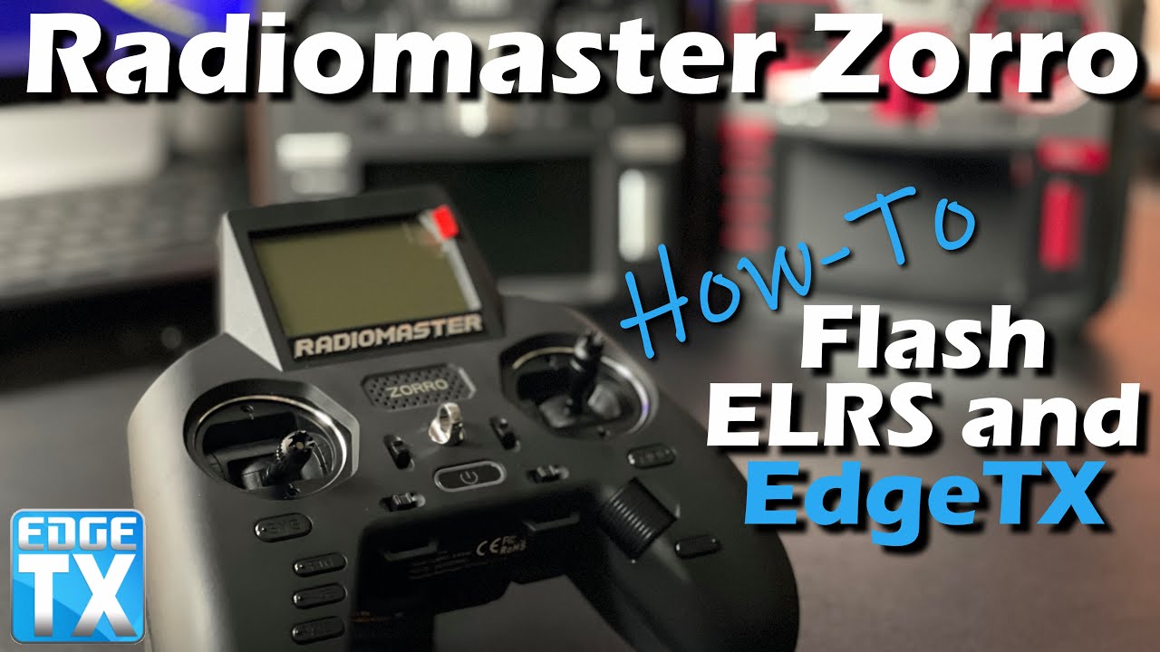 Radiomaster Zorro • Как обновить внутренний модуль EdgeTX и ELRS