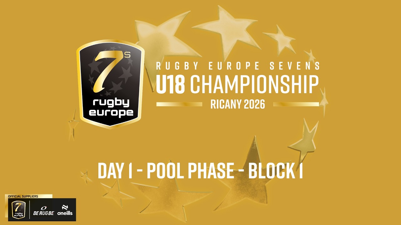 Rugby Europe 7s U18 Championship 2026 - POOL PHASE - BLOCK 1