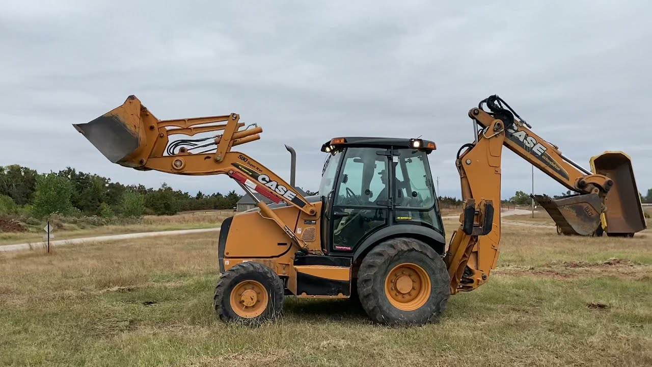 Case 580 Super N WT 4x4 Backhoe Loader