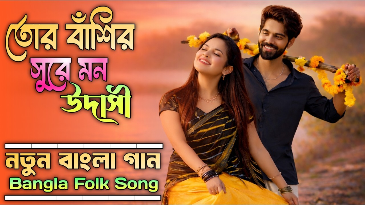 তোর বাঁশির সুরে মন উদাসী | Tor Bashir Sure Mon Udashi | Bengali New Song 2026