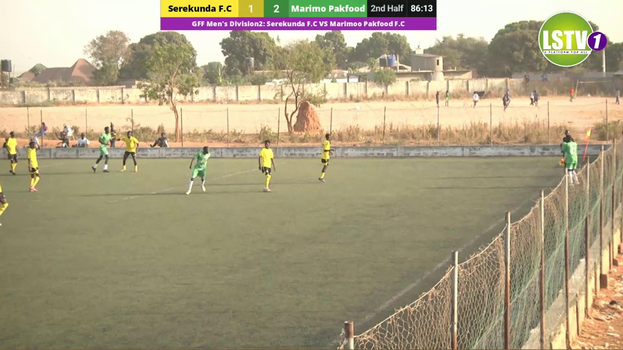 GFF Men's Division2: Serekunda F.C VS Marimoo Pakfood F.C