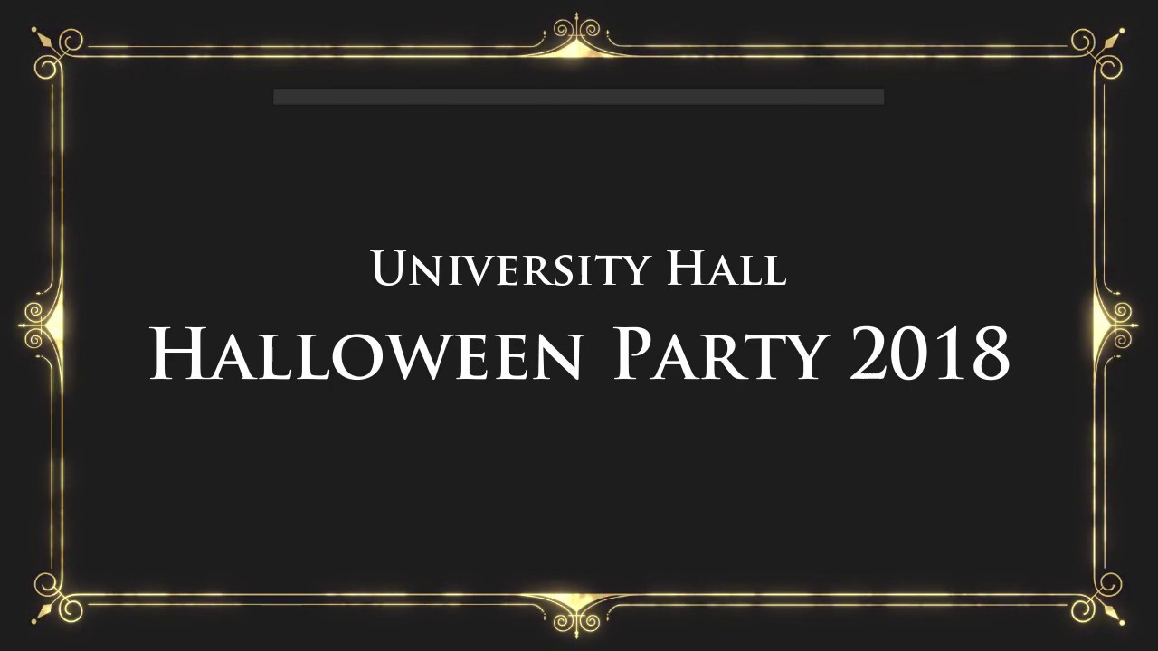 HKU University Hall - 2018 Halloween Party II 大學堂萬聖節派對 狂歡篇