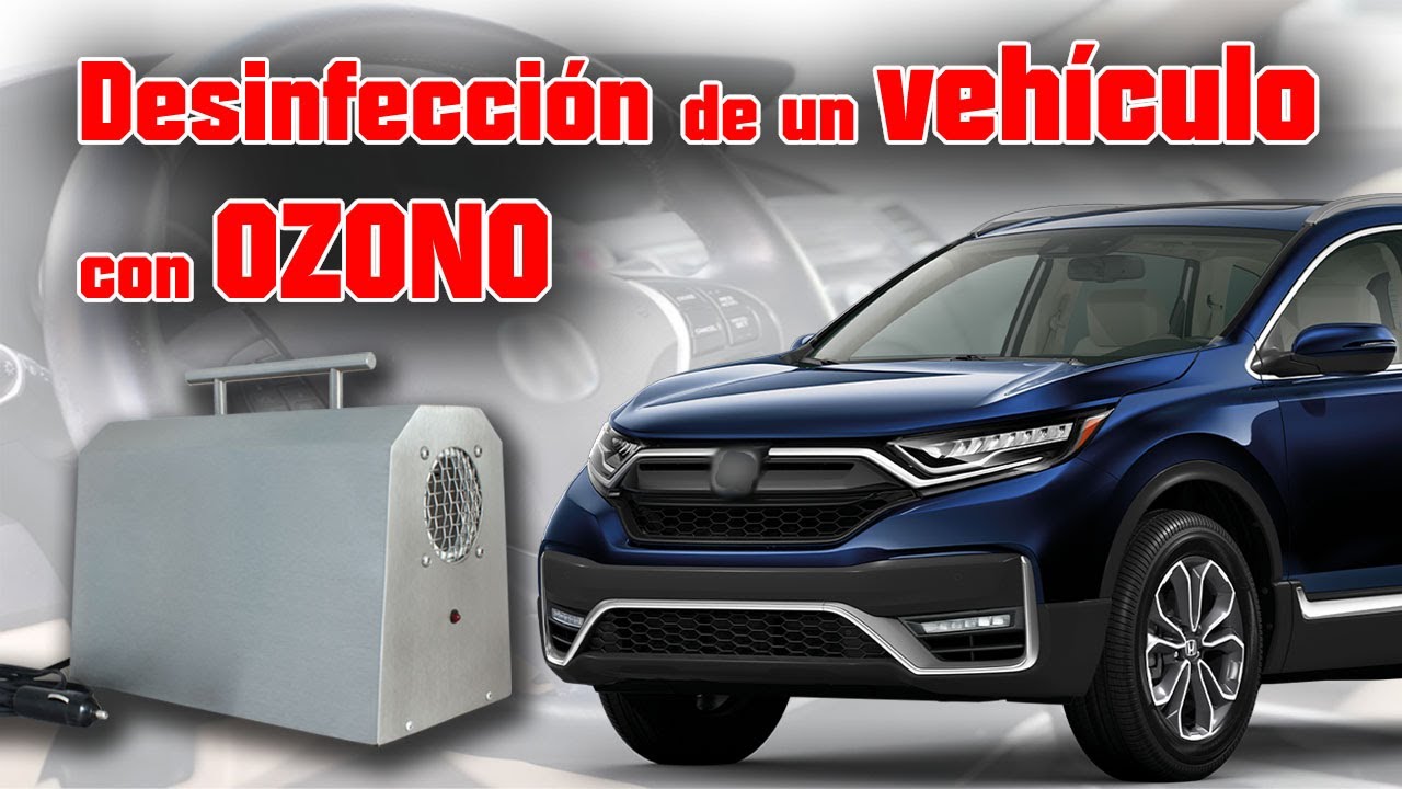 Desinfección de vehículos con ozono