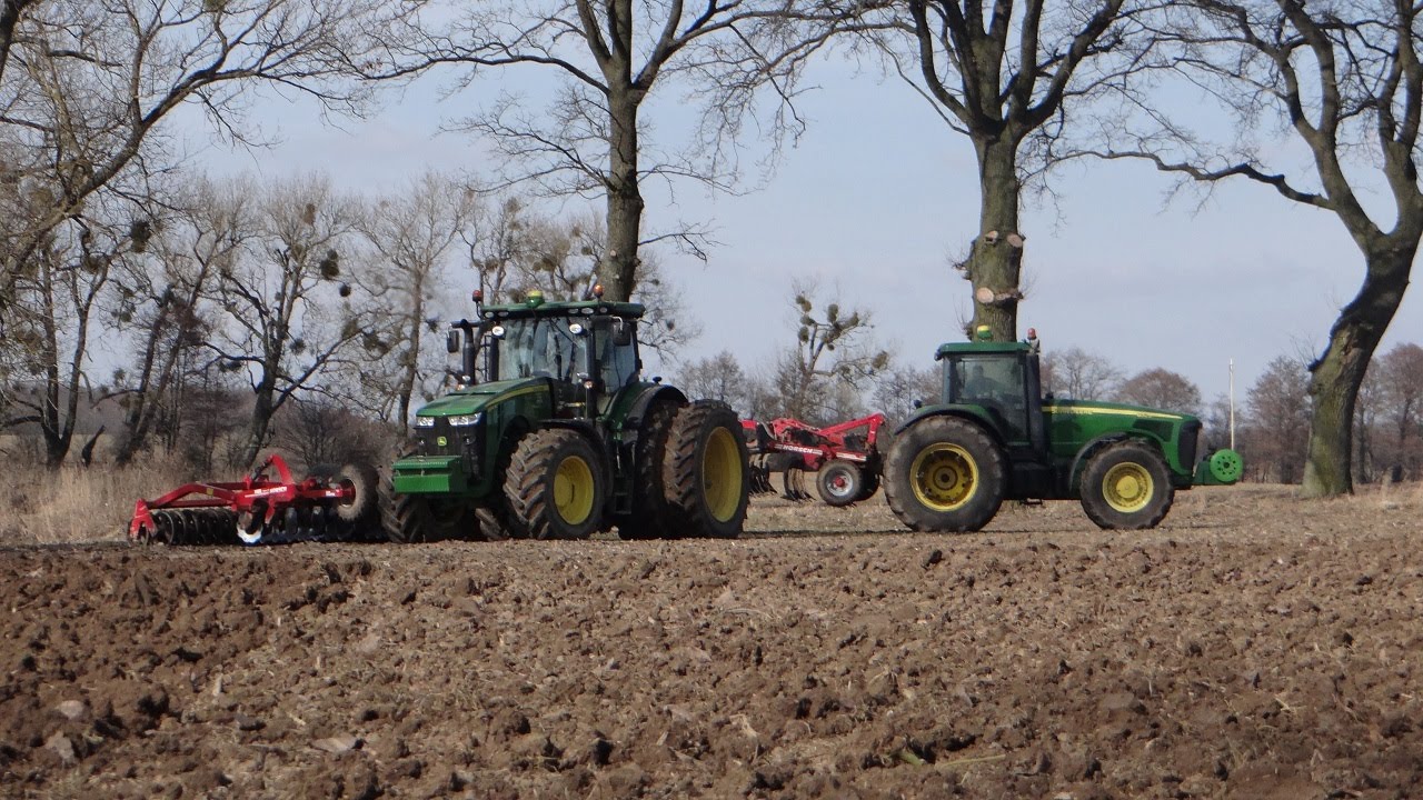 Uprawa i siew pszenicy 2016! | 3x John Deere