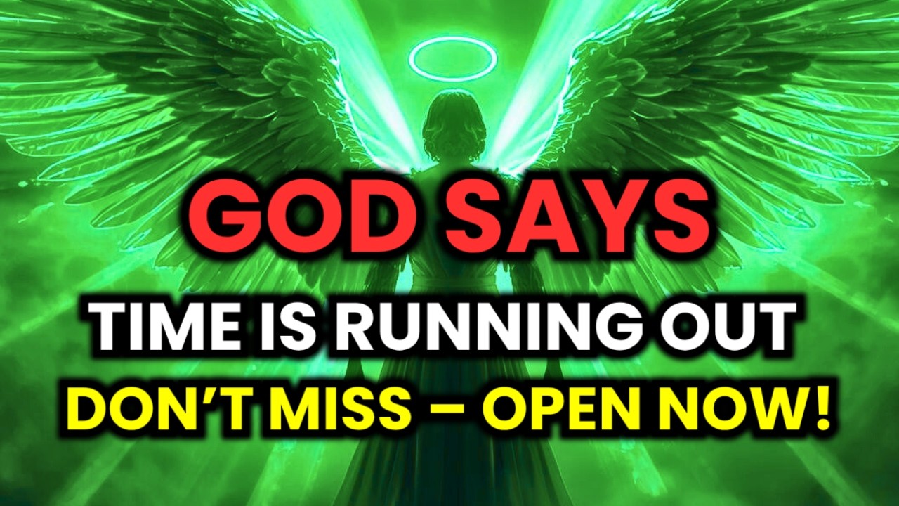 🔴 ONLY 3 MINUTES LEFT — GOD IS CALLING YOU NOW: YOU'RE ALREADY LATE — A $45,000,000 BLESSING WAS…