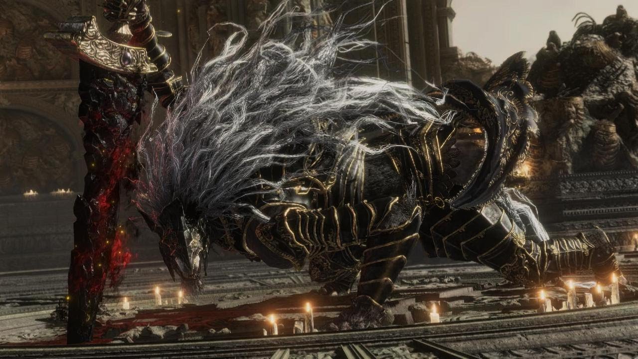 Elden Ring - Maliketh, the Black Blade Boss Fight