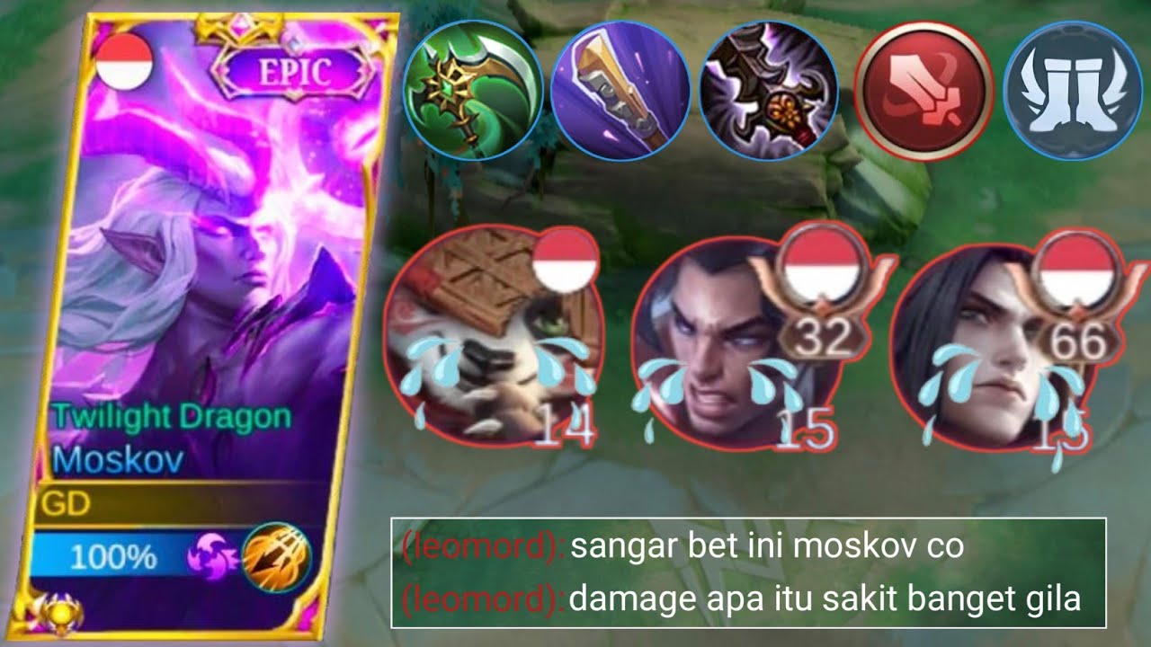 CARA LICIK MOSKOV BISA INCAR HERO BELAKANG MUSUH DENGAN MUDAH 😱 | BUILD MOSKOV TERSAKIT 2026!! MLBB