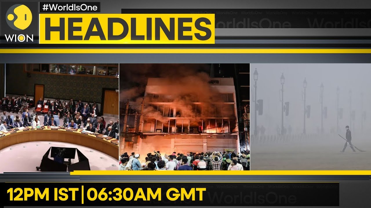 Bangladesh: Protesters Demolish Awami League Office | Thick Fog Blankets North India | HEADLINES