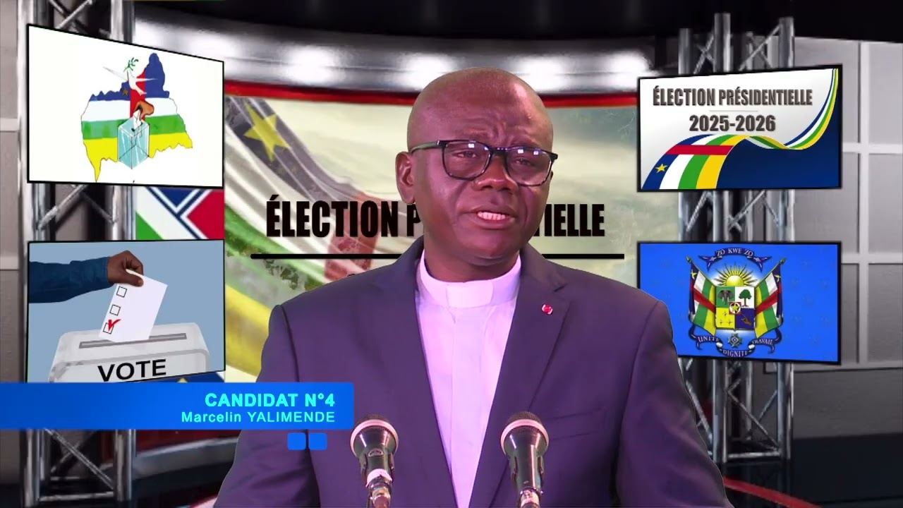 Marcelin Yalimende, candidat à l’élection présidentielle de 2025