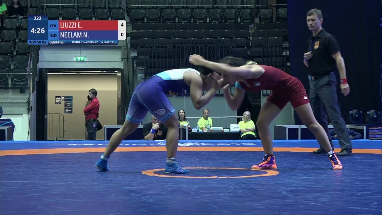 1/8 WW - 50 kg: E. LIUZZI (ITA) v. N. NEELAM (IND)