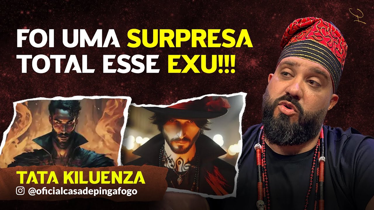CONHECENDO O PODEROSO EXU PINGA-FOGO!  - TATA KILUENZA - INÉ #547