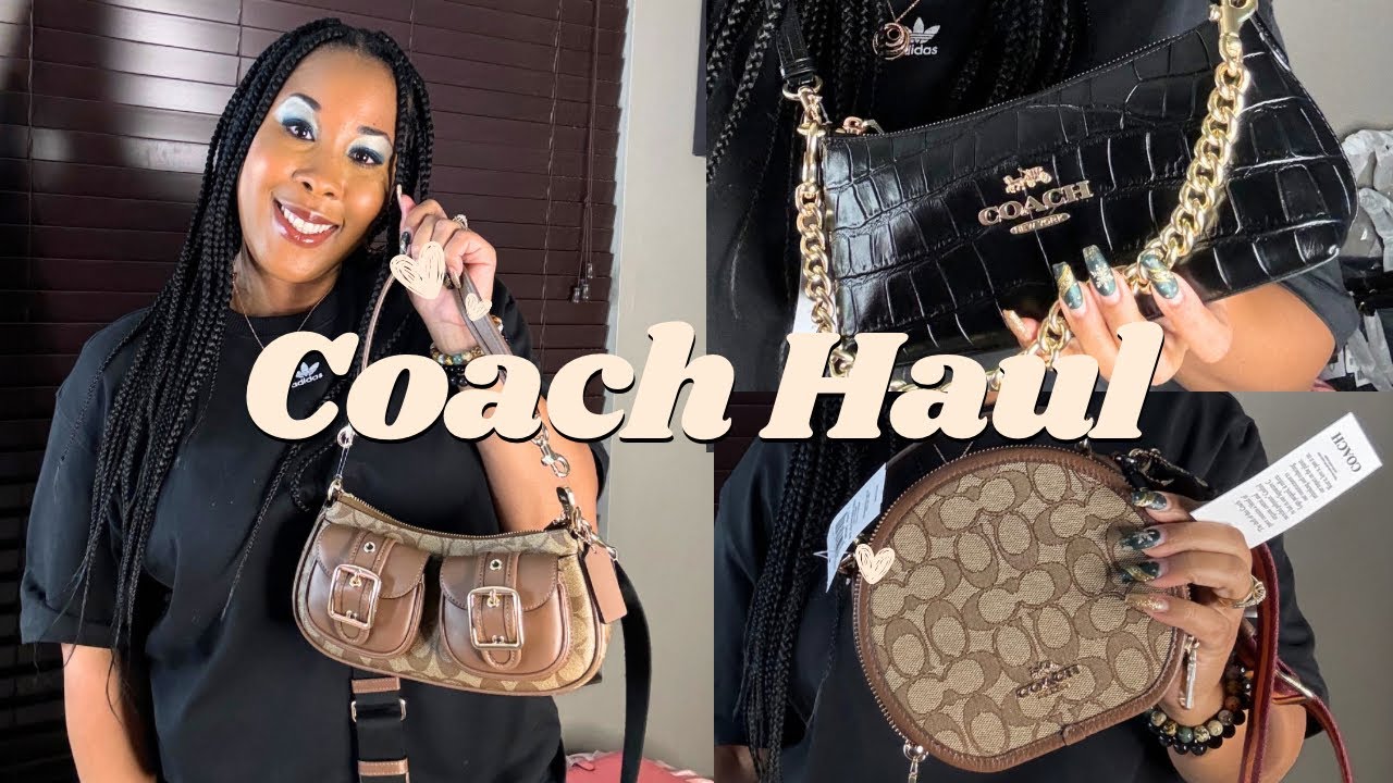 WATCH ME UNBOX 3 COACH HANDBAGS ​⁠​⁠@coach #fashion #beautiful #review