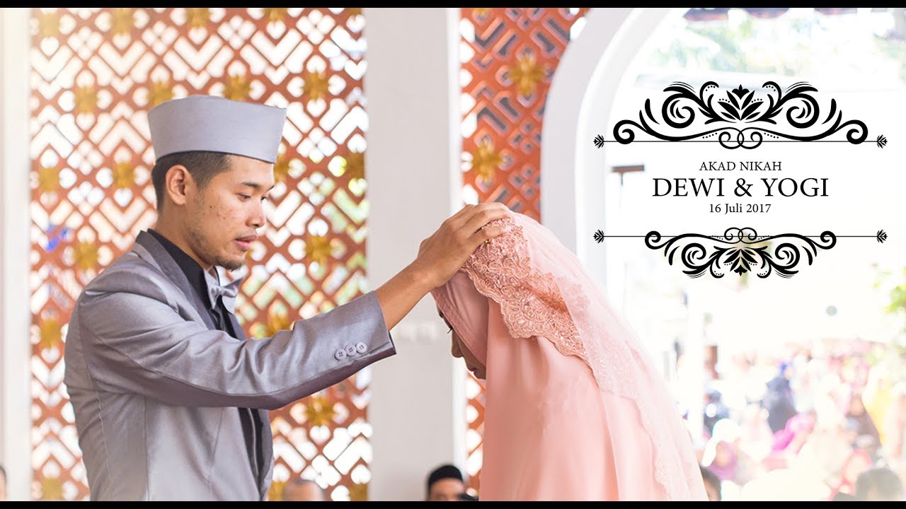 Akad Nikah Dewi & Yogi - Syar'i Wedding Clip